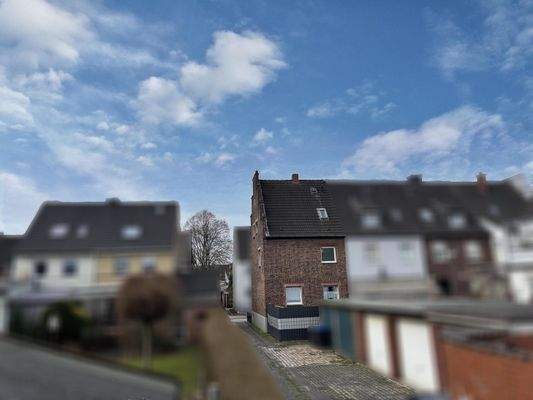 Rückseitige Hausansicht