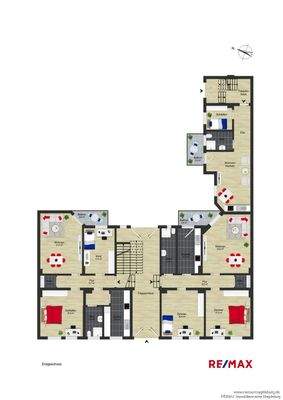 Grundriss Umfassungsstrasse 24 EG