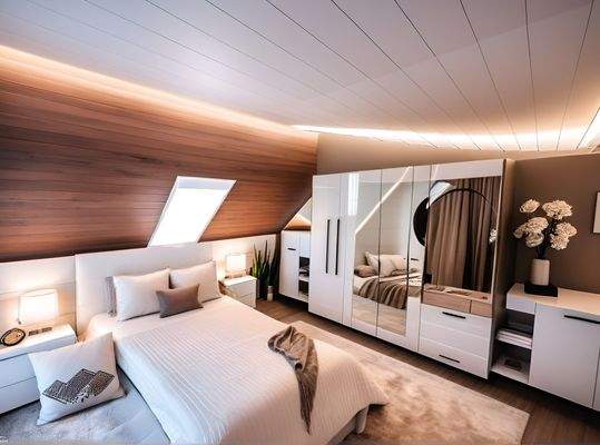 DG Schlafzimmer visualisiert mit KI