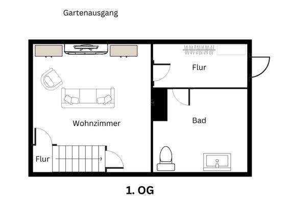 1.OG nach Rennovierung