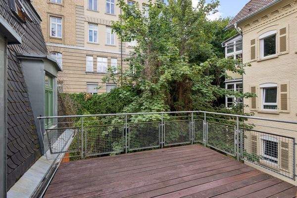 Traumhafte Dachterrasse