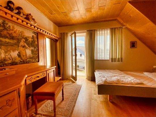 Schlafbereich OG mit Balkon