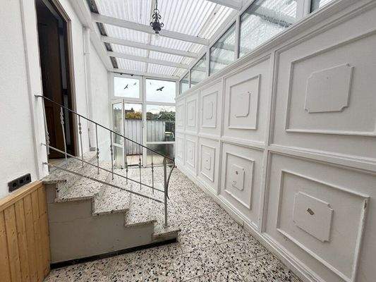 Überdachte Terrasse