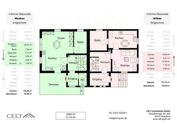Grundriss Erdgeschoss