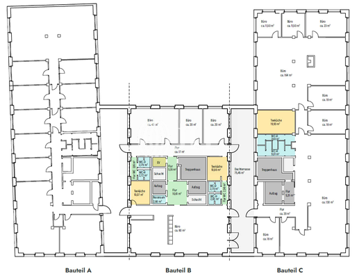 Beispielgrundriss Regelgeschos