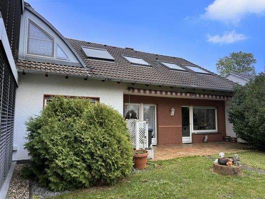 Blick auf die Terrasse