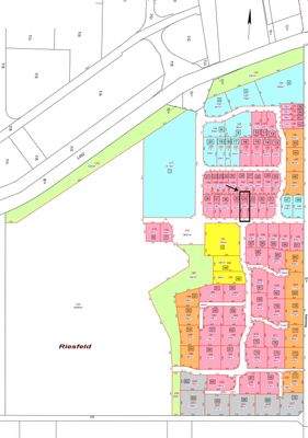 Flächenplan Grundstück Nr. 34