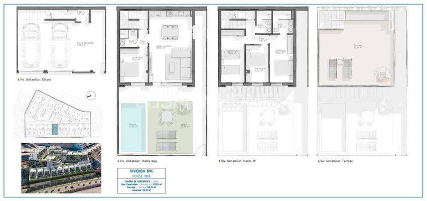 Stylish Design Villas with Pools and Garages in Águilas Murcia