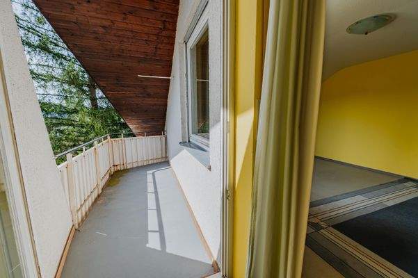 Dachgeschoss: Balkonbereich