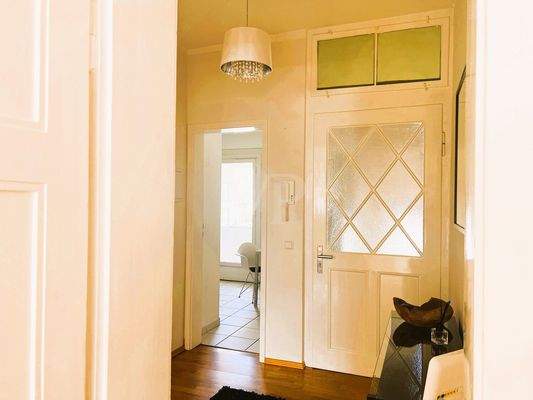 Eingang, Sicht in Diele 3