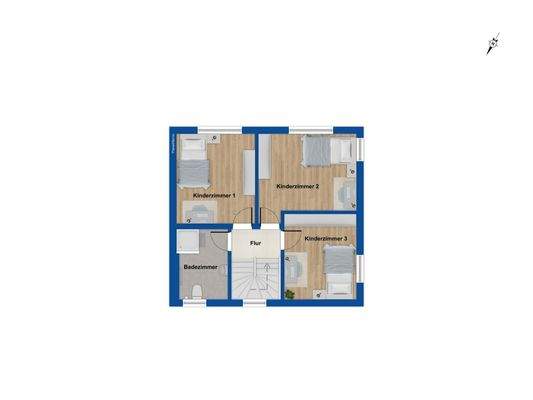 Grundriss Obergeschoss