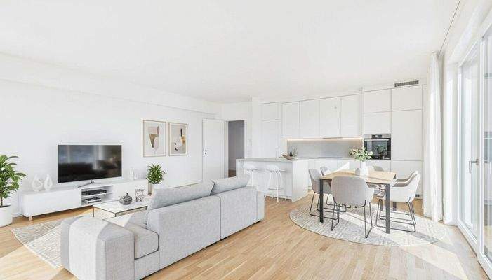 Visualisierung Wohnzimmer