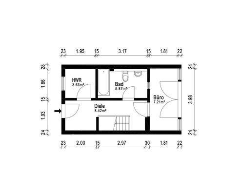 S&P | Grundriss Erdgeschoss