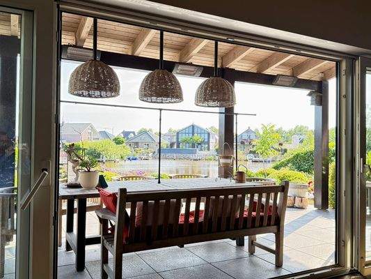 Blick aus dem Wohnzimmer