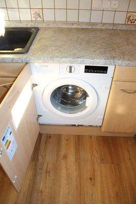integrierte Waschmaschine
