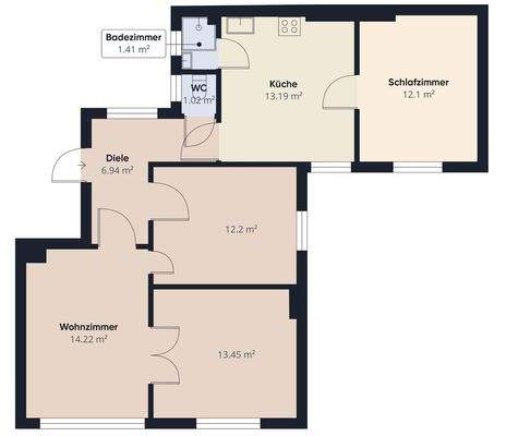 S&P | Grundriss 2. Obergeschoss links