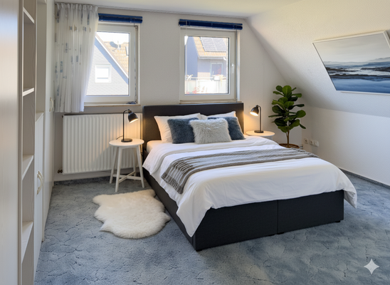 Schlafzimmer Staging