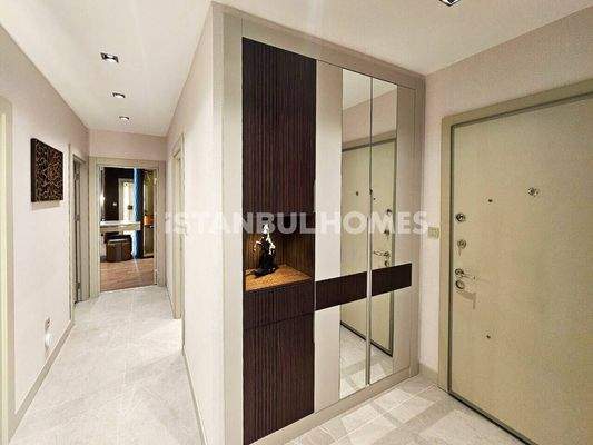 Flats in a Complex with Pool in Kucukcekmece Istanbul