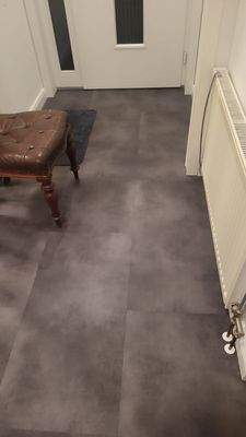neuer Bodenbelag im Flur