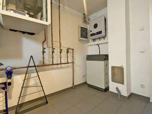 Teilansicht Hauswirtschaftsraum im Untergeschoss