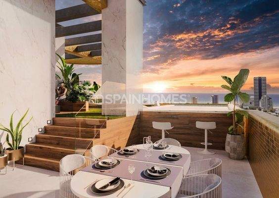 Stylish and Spacious Properties in an Exclusive Complex in Calpe