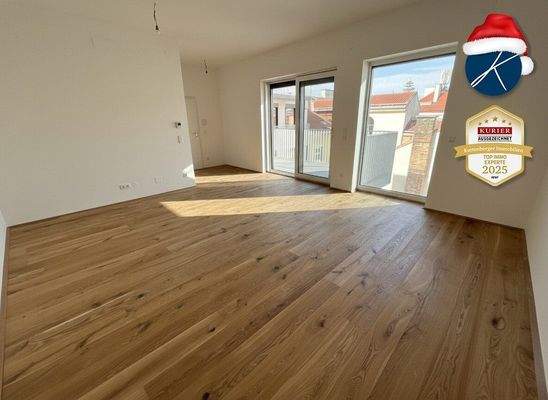 Wohnküche, Parkett, 30 m²