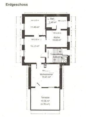 Grundriss Erdgeschoss