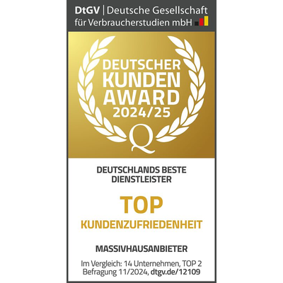 Town_Country Haus Siegel Kundenzufriedenheit 2024 2025