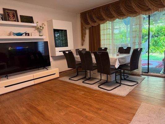 Platz für einen Esstisch