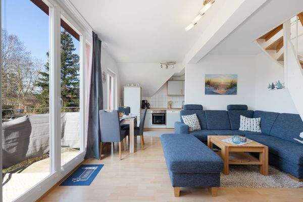 Der Blick in die Küche