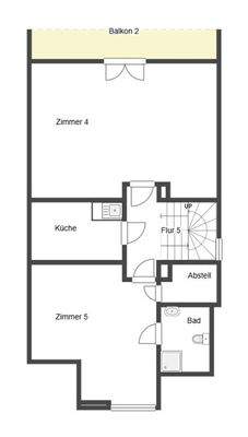 Grundriss Skizze 2.OG