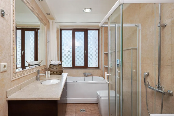 Kreta, Ag. Vlasios: Luxusvilla mit Swimmingpool zu verkaufen