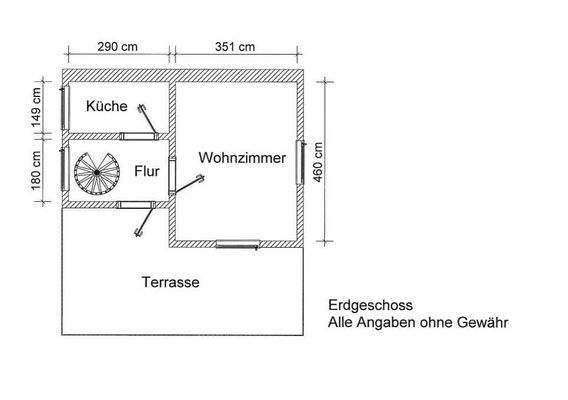 Grundriss Erdgeschoss