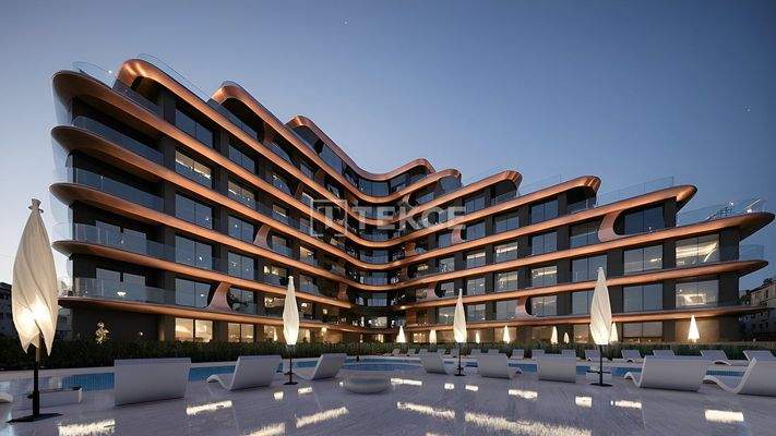 2 and 3-Bedroom Apartments with Rich Amenities in Antalya