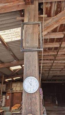 Eichebalken mit Jahreszahl 1882