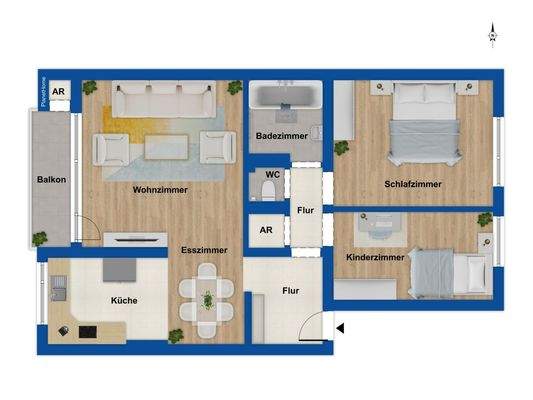 Grundriss Beispiel 1