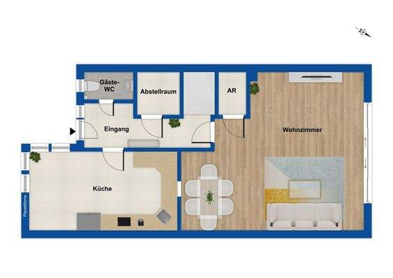 Grundriss Erdgeschoss