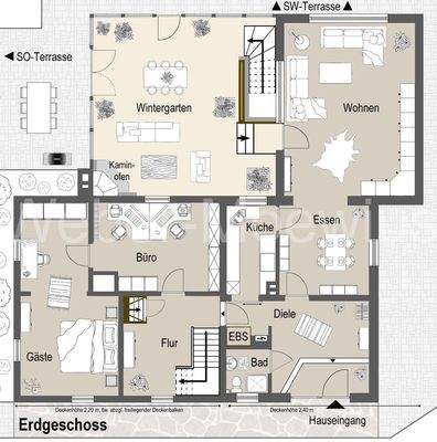 3444 Grundriss Erdgeschoss