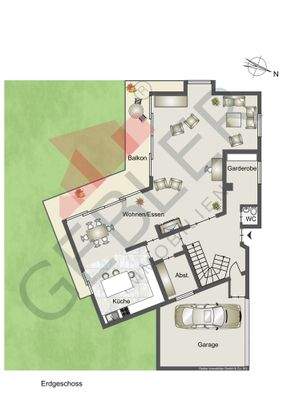 Ähnl. Grundriss Erdgeschoss