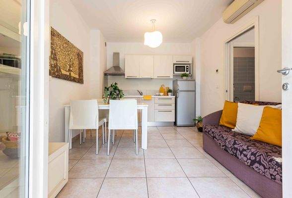 Wohnungen im „Villaggio Evanike“ in Bibione