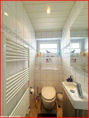 Gäste-WC im Erdgeschoss