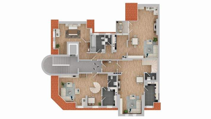 Grundriss Dachgeschoss