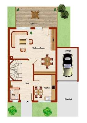 Grundriss Erdgeschoss