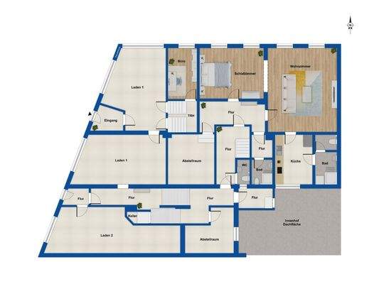 Grundriss Erdgeschoss