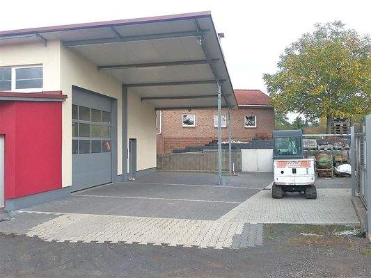 Ansicht Freilager tor