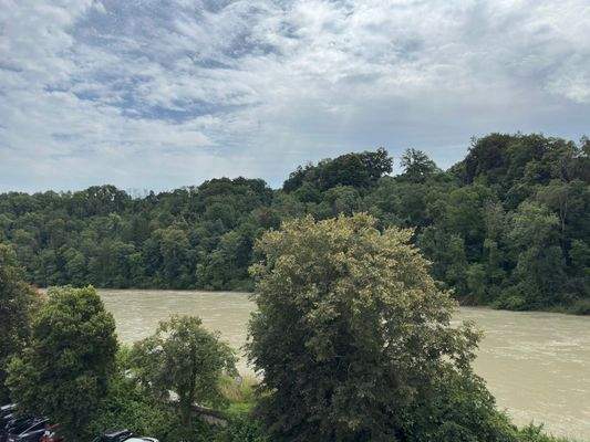 Ausblick von der Dachterrasse