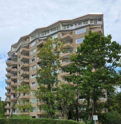 Fassadenansicht im Sommer