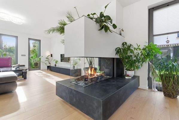 Kamin im Wohnbereich