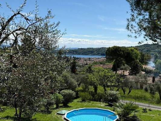 Aussicht auf den Gardasee