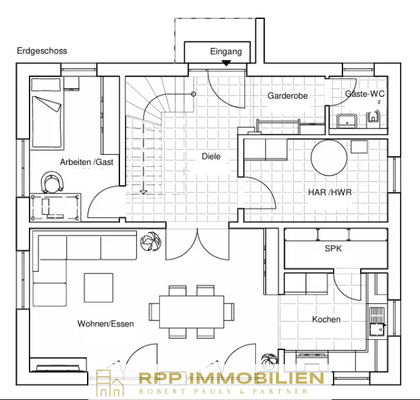 Grundriss Erdgeschoss